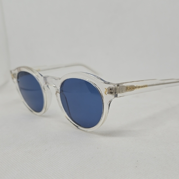 Porta Romana Transparent Gold Accent Glasses